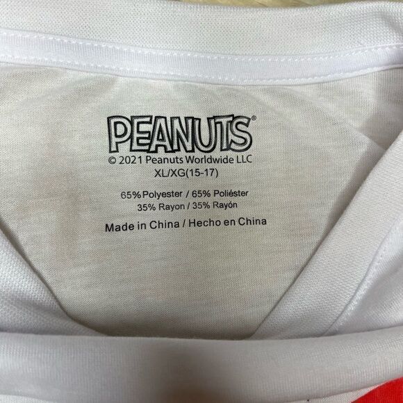 Peanut Olympic goals 2021 T shirt sz XL - Picture 2 of 5